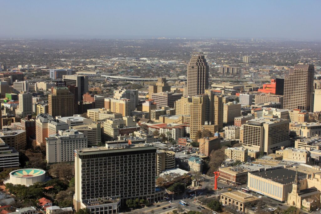 San Antonio, TX, city skyline